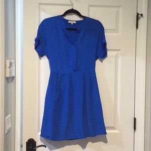Madewell 100 percent silk shirt dress